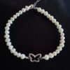 Pulsera de Perlas con Mariposa