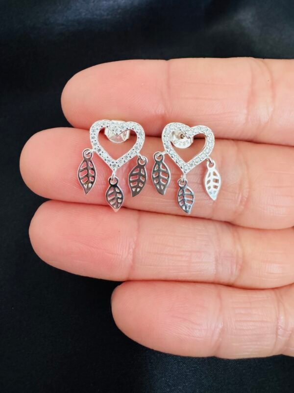 Aros Corazón y Plumas 🪶