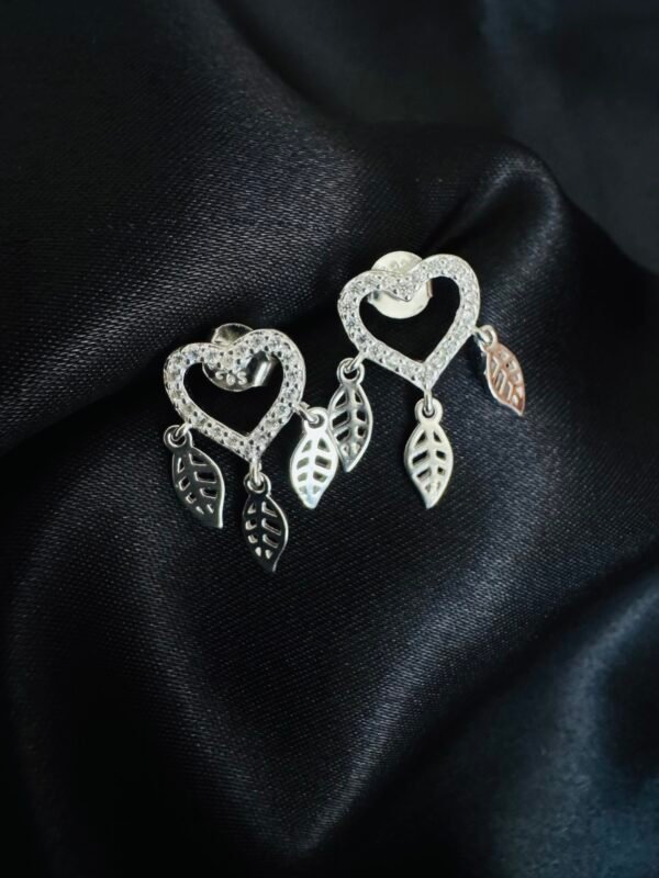 Aros Corazón y Plumas 🪶