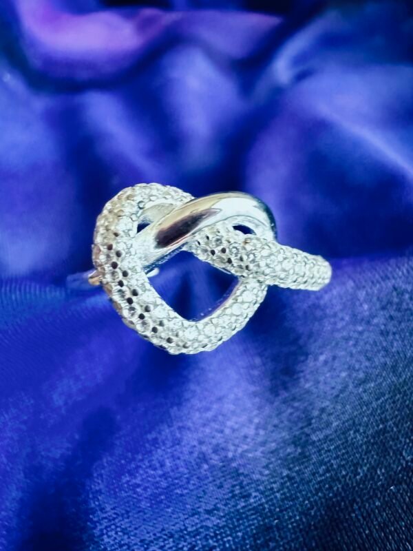 Anillo Nudo con Microcircones
