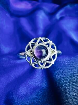 IMG_4176 Anillo Flor Amatista