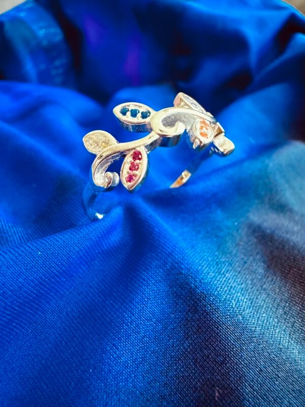 Anillo Espiga Multicolor