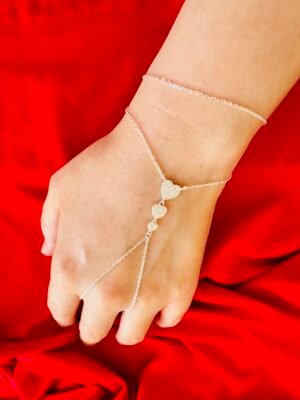 Pulsera Árabe Corazones