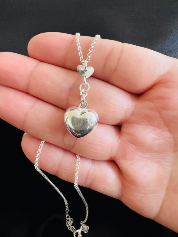 Collar Corazón Chunky