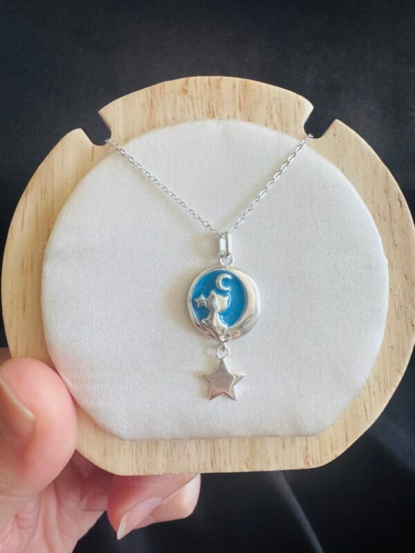 Collar Gatito en la Luna