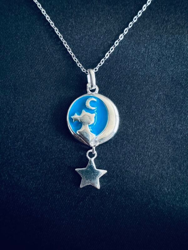 Collar Gatito en la Luna
