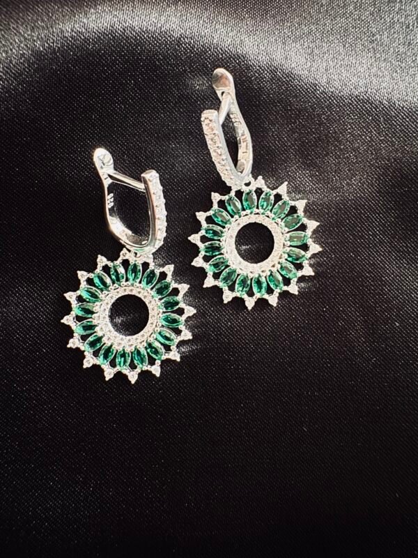 Argolla Clip Esmeralda