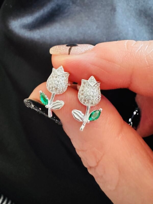 Aros Tulipán con Circones🌷