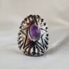Anillo Étnico Estrella con Amatista