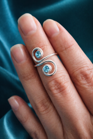 Anillo Abundancia con circones