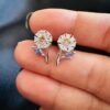 Aros Flor con Circones