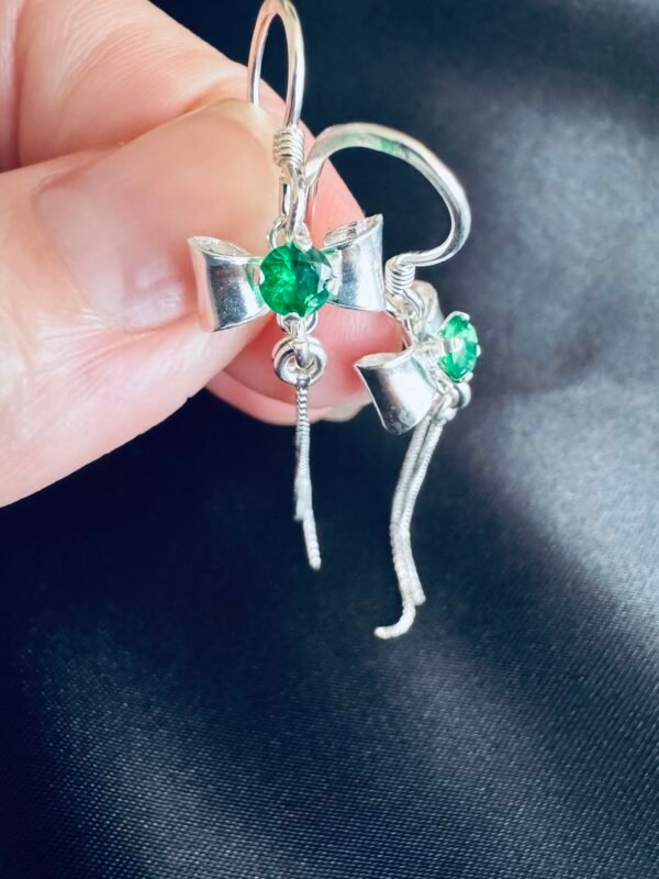 Aros Coquette Esmeralda