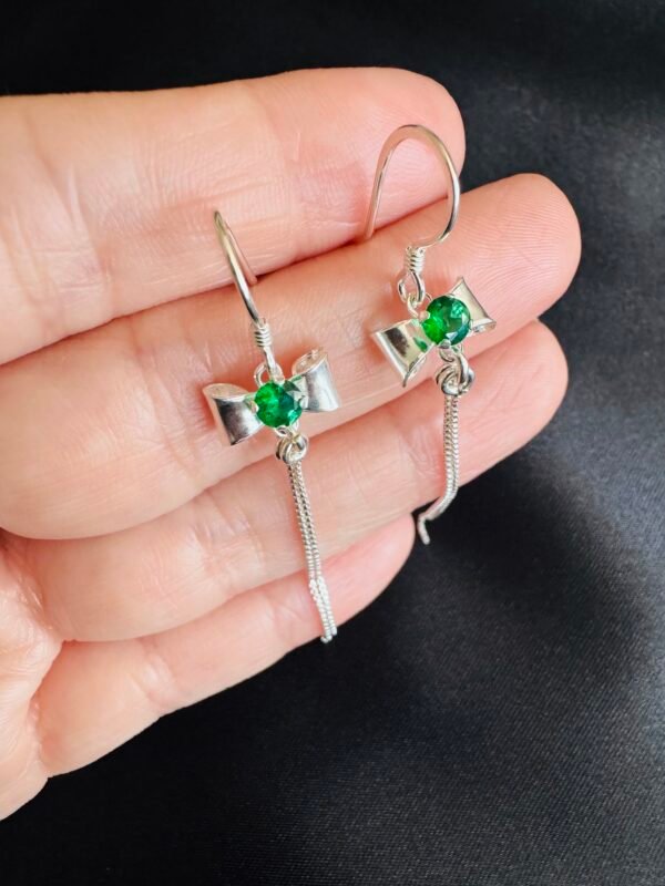 Aros Coquette Esmeralda