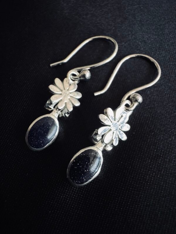 Aros Flor con Lluvia de Estrellas