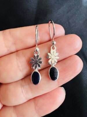 Aros Flor con Lluvia de Estrellas