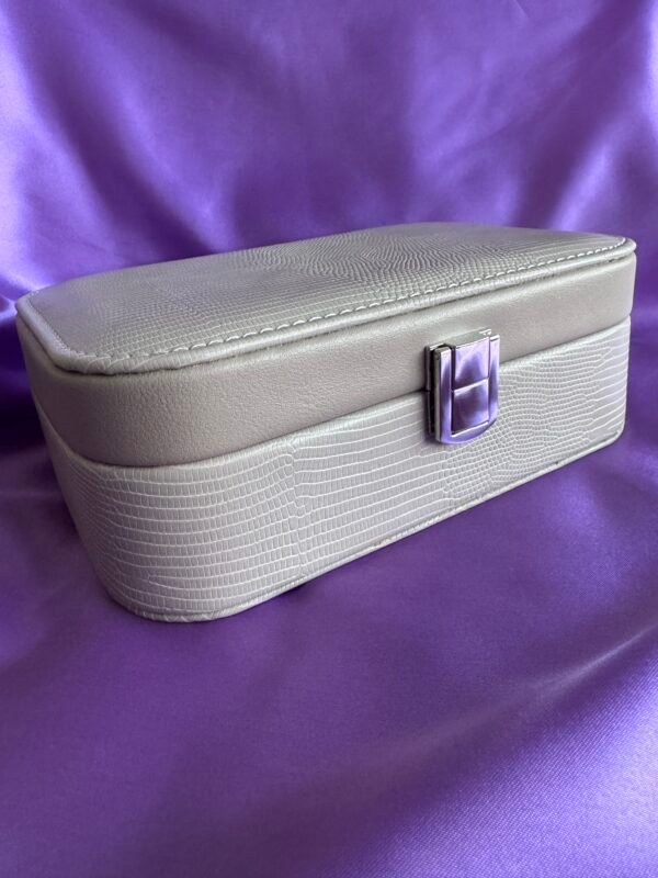 Joyero Grande con Espejo Beige