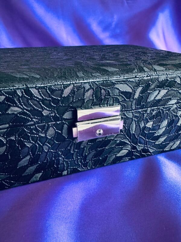 Maleta Premiun Negra con Llave Doble Compartimento