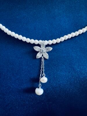 Collar Flor de Perlas