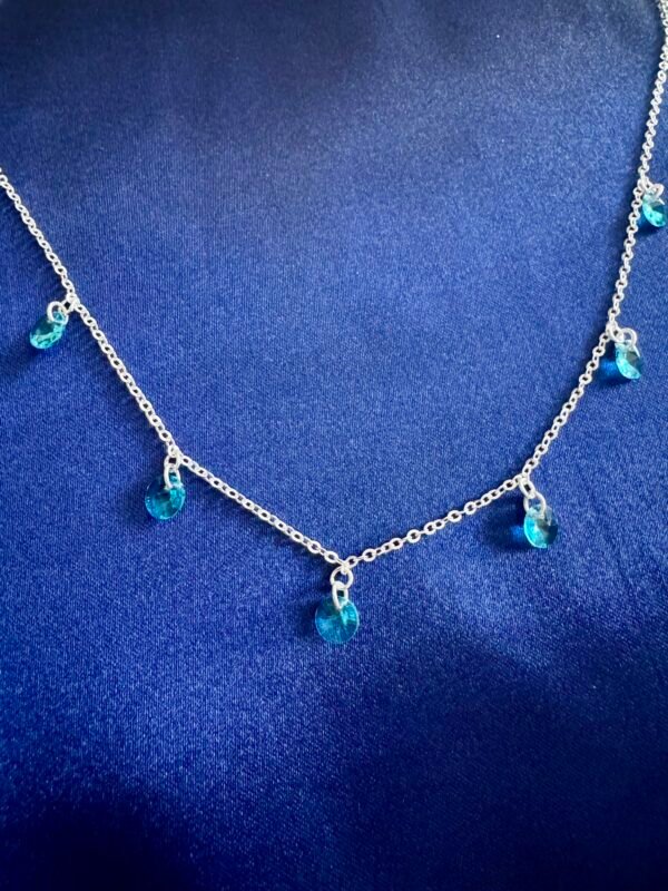 Collar Lluvia de Cristales Celestes