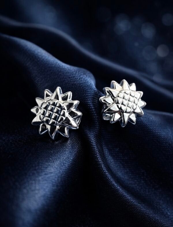 Aros con Tope Girasol 🌻