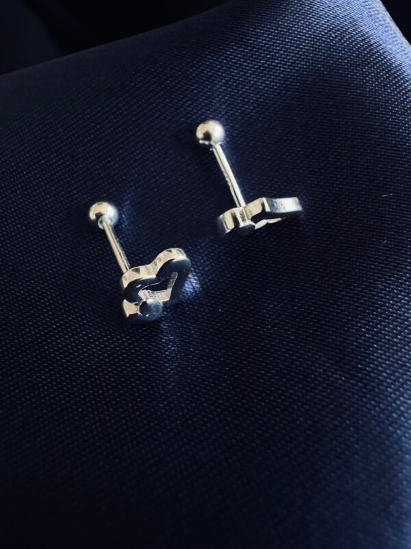 Aros con Tope Corazones 💕