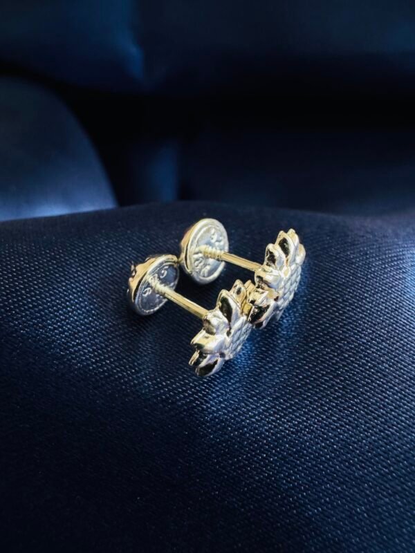 Aros con Tope Girasol 🌻