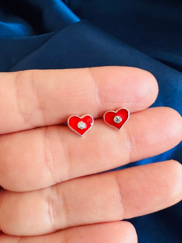 Aros con Tope Corazón ♥️