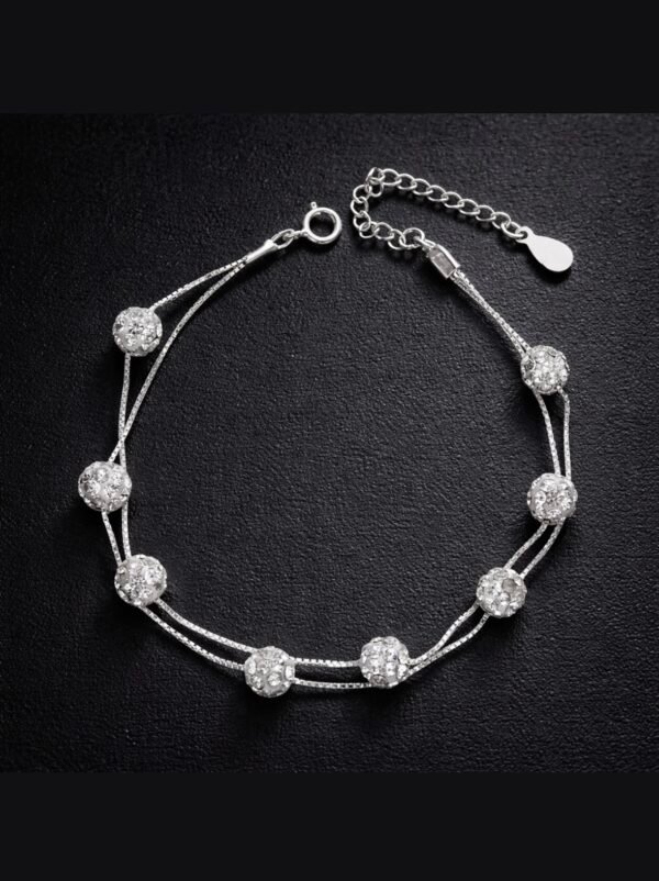 Pulsera Doble Strass