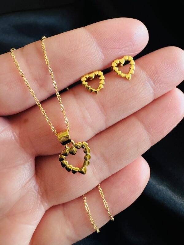 IMG_3656 Conjunto Corazones Dorados