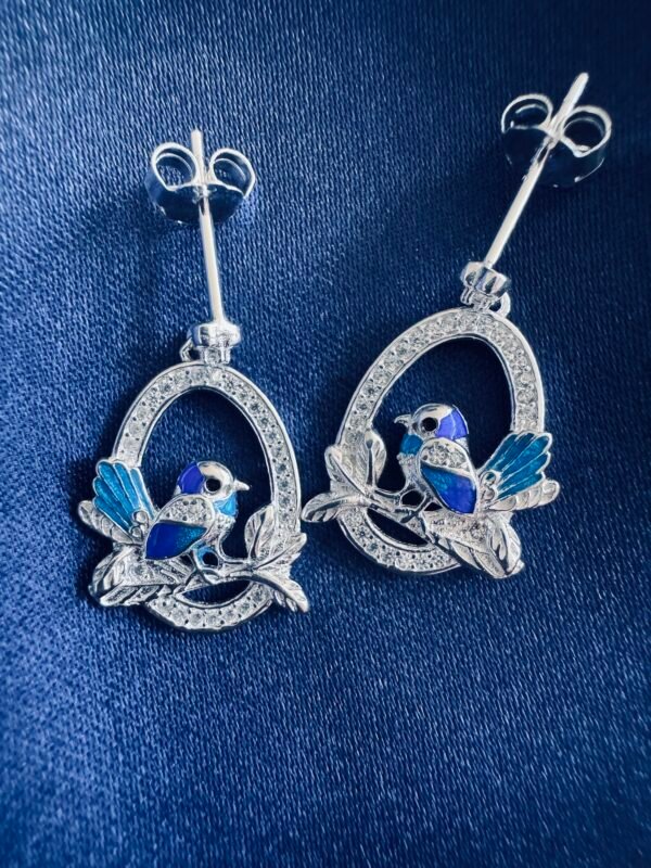 Aros Aves Esmaltados