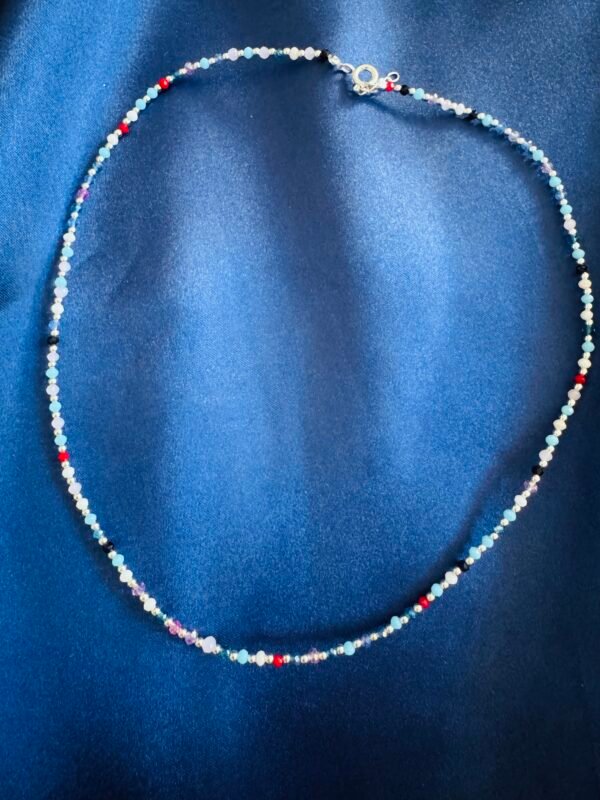 Collar Ágata con Esferas