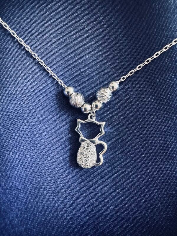 Collar Gatito con Esferas