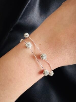 Pulsera Doble Strass