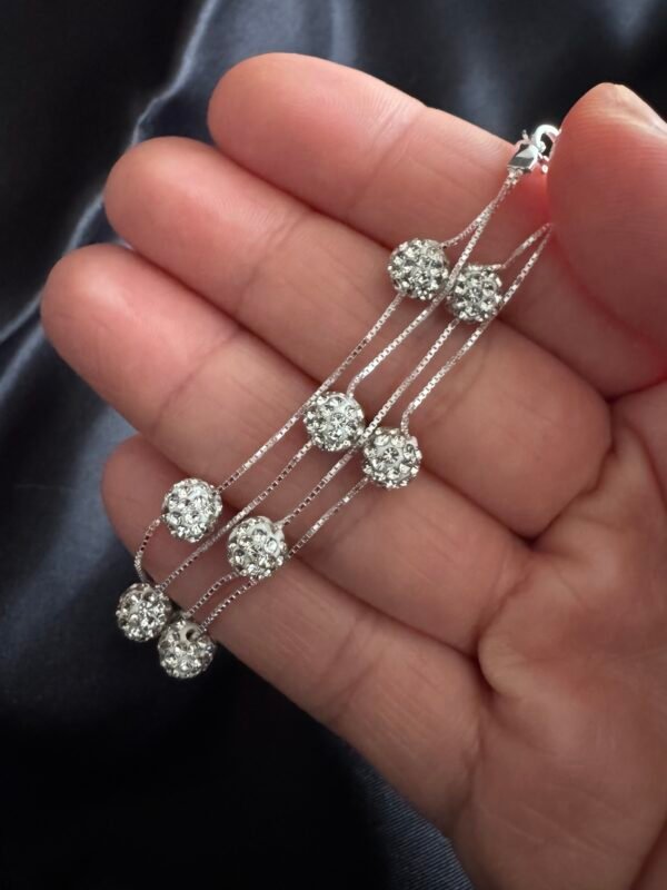 Pulsera Doble Strass