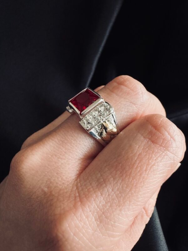 Anillo Sello Equino