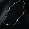 Collar Choker Bolitas Satinadas