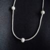 Collar Choker Bolitas Satinadas