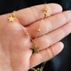 Collar Trío de Estrellas Doradas 🌟🌟🌟
