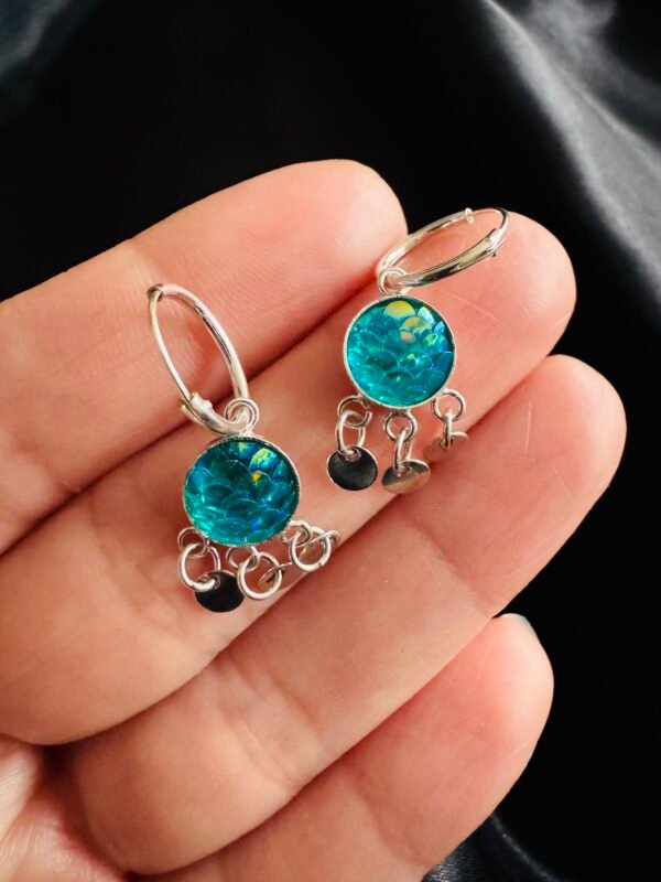 Argollas Sirena de Cristal