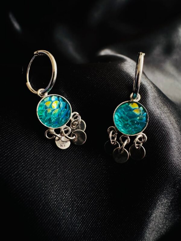 Argollas Sirena de Cristal