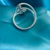 Anillo Midi Circones Azules