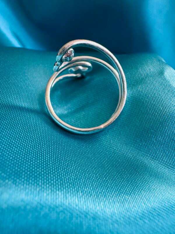 Anillo Midi Circones Azules