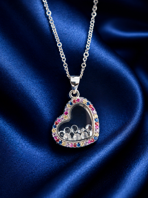 Collar Corazón Prisma