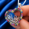 Collar Corazón Prisma
