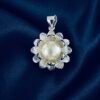 Colgante Flor con Perla