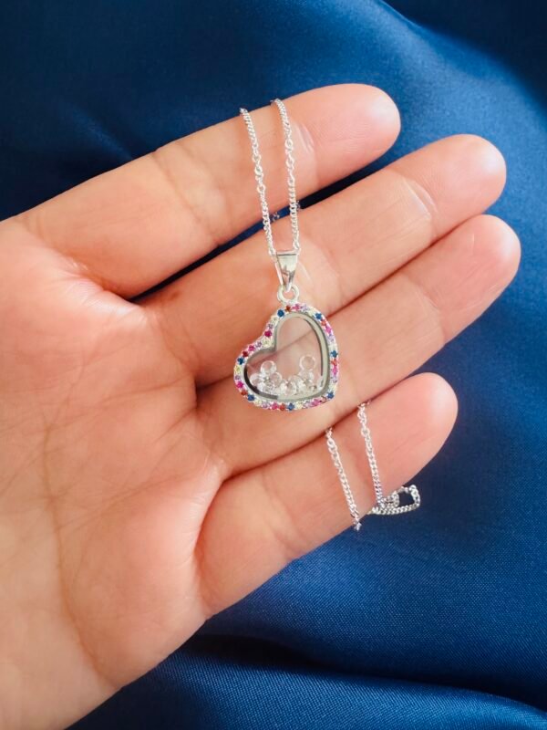 Collar Corazón Prisma
