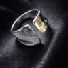 Anillo Adaptable Espejismo Chunky