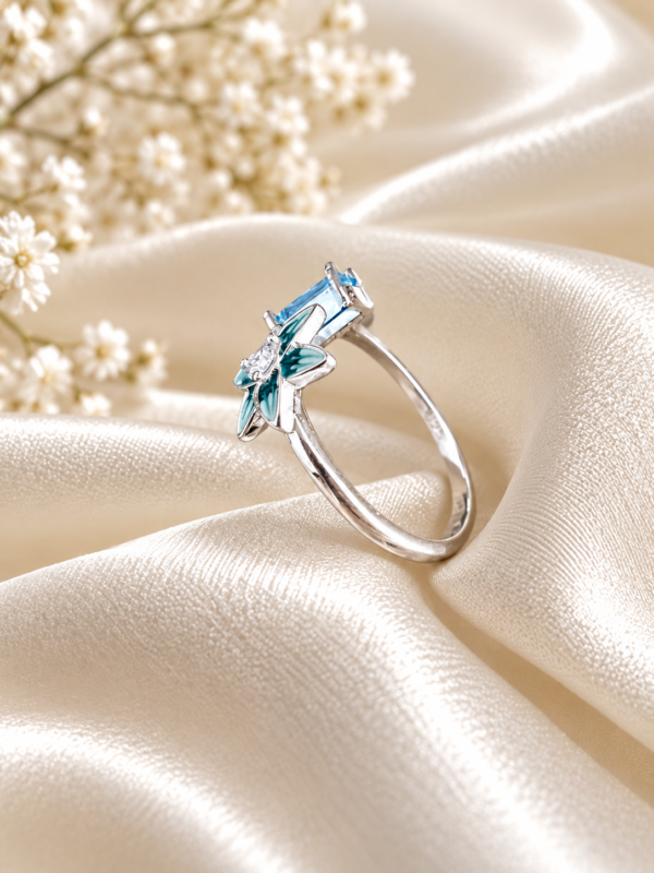 Anillo Adaptable Flor de Atlantis