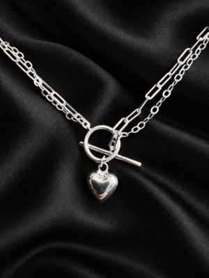 Collar Corazón Cautivo 💓