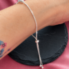 Pulsera Ajustable Luna con Esferas